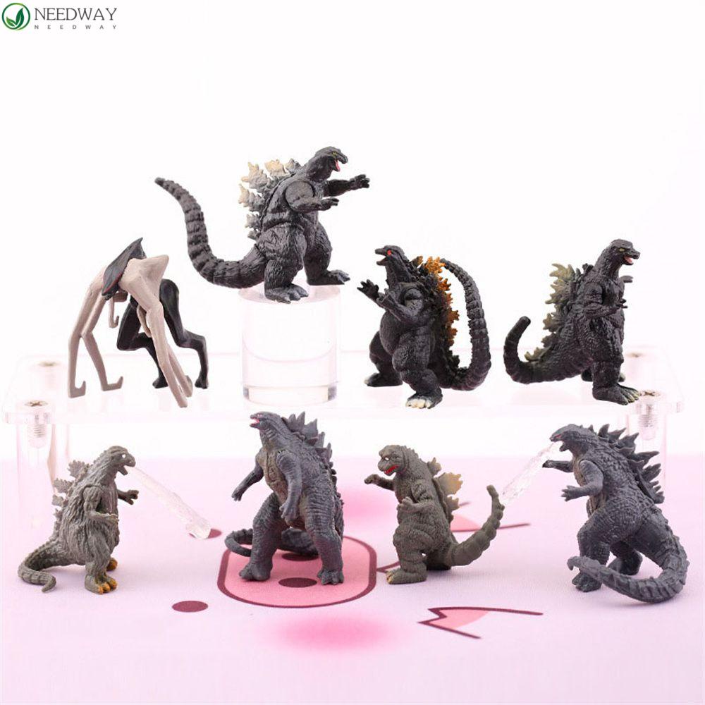 Needway Godzilla Toy Figure Special Dekorasi Angka Mainan Ornamen Hadiah Patung Mainan Koleksi Hadiah Dinosaurus GodAzilla