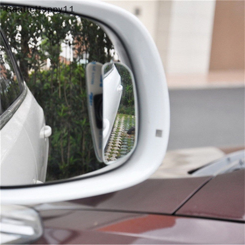 Gentlehappy 1pasang Universal Auto360° Wide Angle Convex Belakang Side View Blind Spot Mirror id