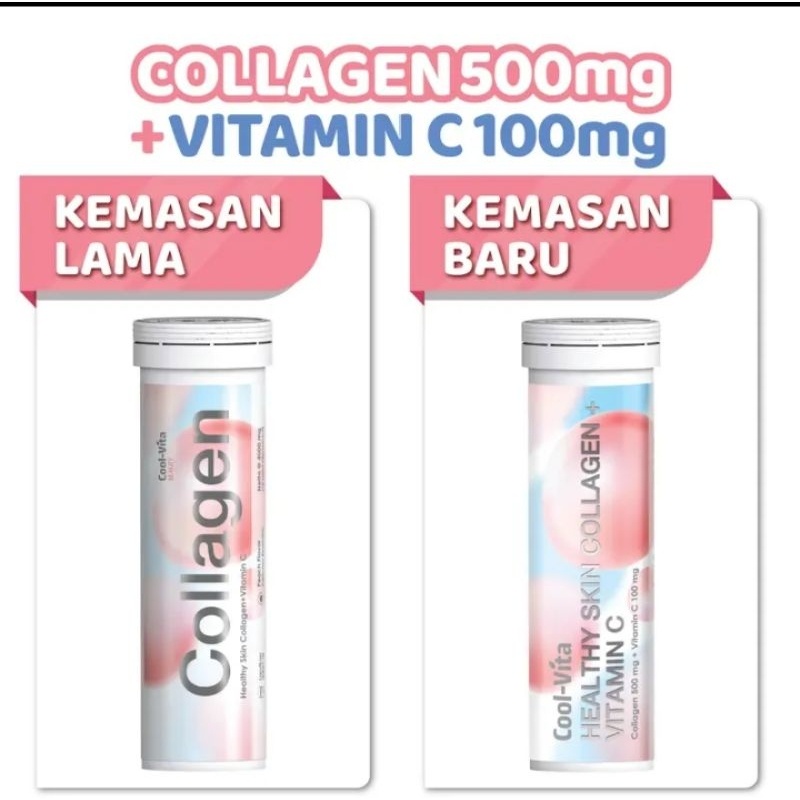 Ready ‼️Coolvita Collagen + Vitamin C Beauty Drink Healthy Rasa Peach | 100% Original