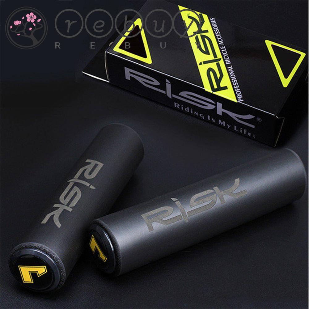 Rebuy Bicycle Grips Aksesoris Sepeda Bagian Sepeda Penutup Stang Sepeda Gunung Ultra-Ringan Anti Slip Bersepeda Stang Grips