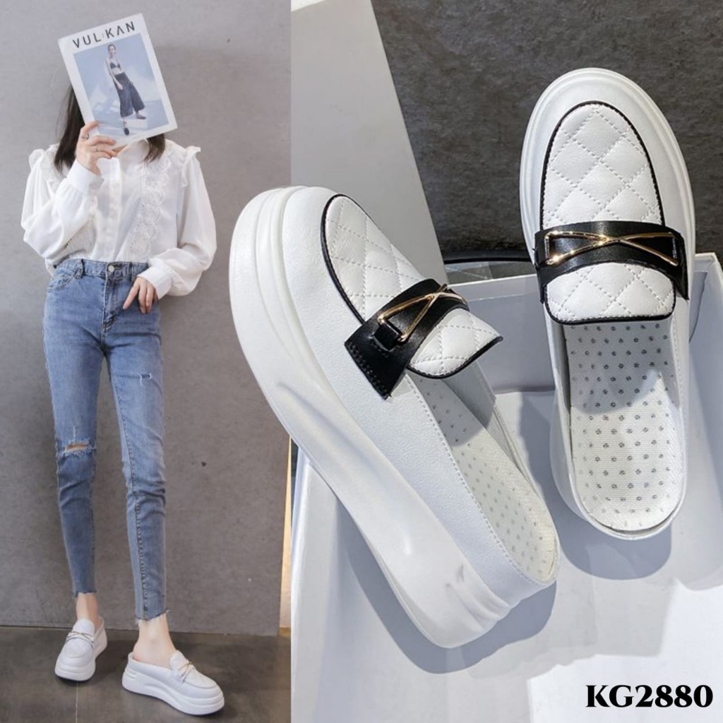 PRF Sneakers Slop Wedges Fashion Korea KG2880