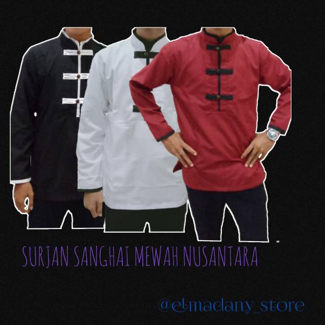 Kebaya dan Sorjan SURJAN lurik - Baju Jawa lurik - pakaian Jawa Tengah - Baju tradisional - Coco SAN