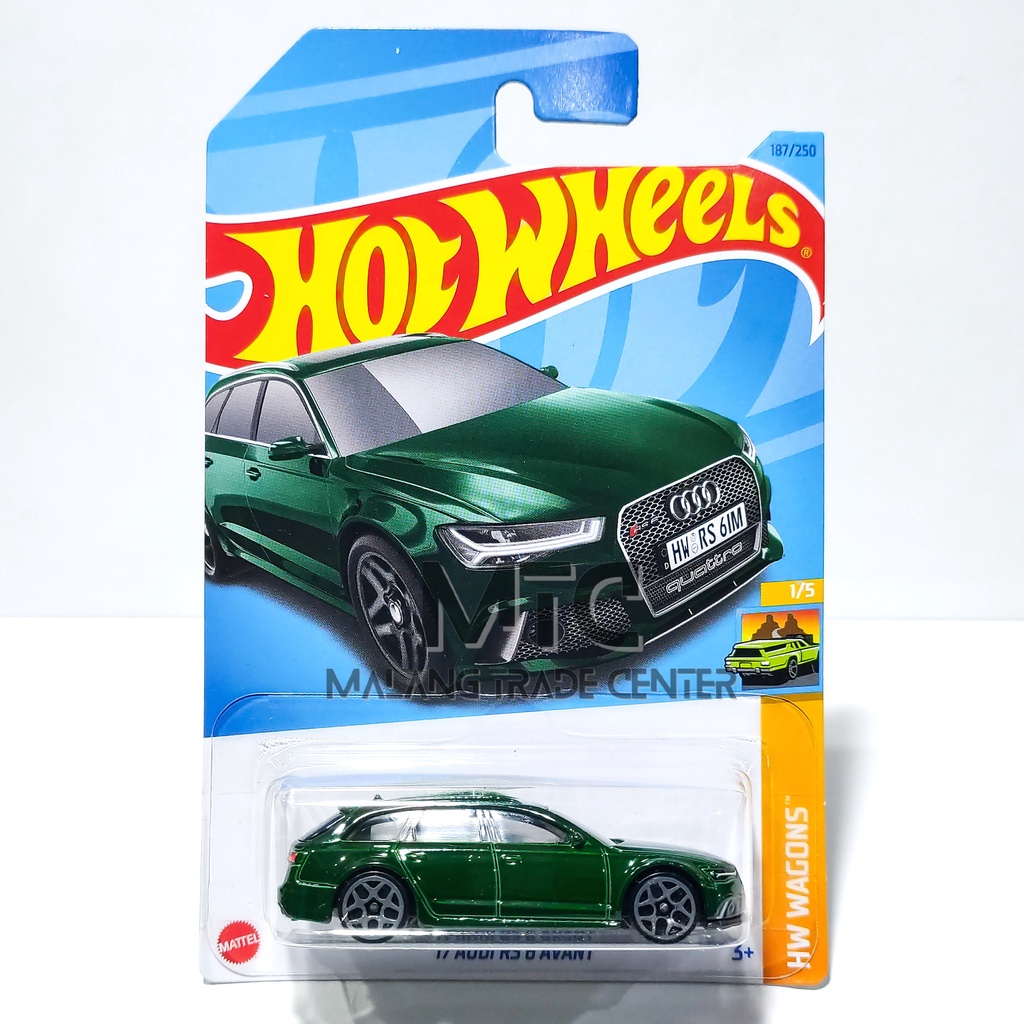 Hot Wheels 17 Audi RS 6 Avant Dark Green J 2023