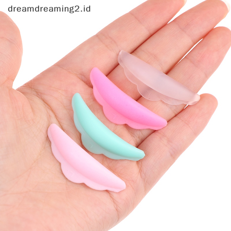 (drea) 5pasang/bag Eyelash Lift Curlers Curl Shields pads S M M1 M2 L Batang Silikon Lembut //