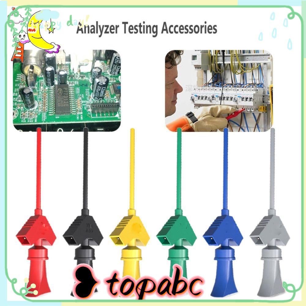 TOP Pesawat Test Hook Testing Aksesoris Jumper Probe Logic Analyzer IC Test Claw Grabber