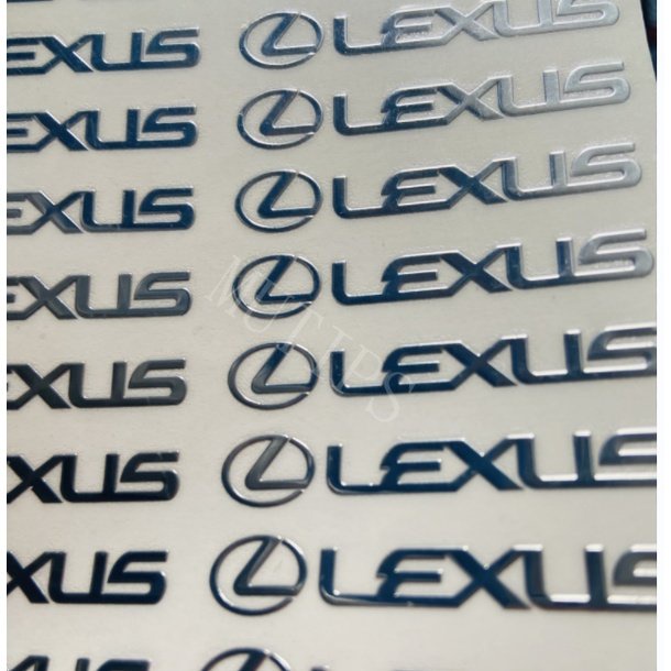 Lexus Logo Mobil Stiker Logam 3D Kreatif Dekorasi Lencana Interior Pintu Jendela Mobil Untuk CT200H NX250 rx 570 RX300 LX570 RX350 LX470 IS NX ES