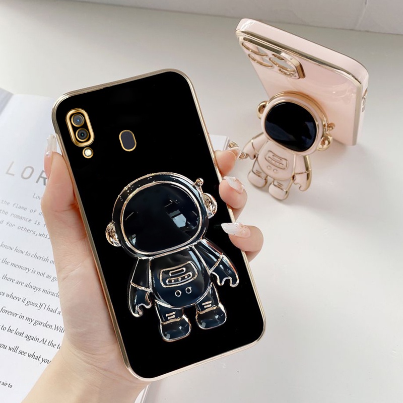 JSWAN Stand Case Hp For Samsung Galaxy A20 A30 A30S A31 A32 A33 A50 A50S A51 A52 A52s A53 A70 A70S A