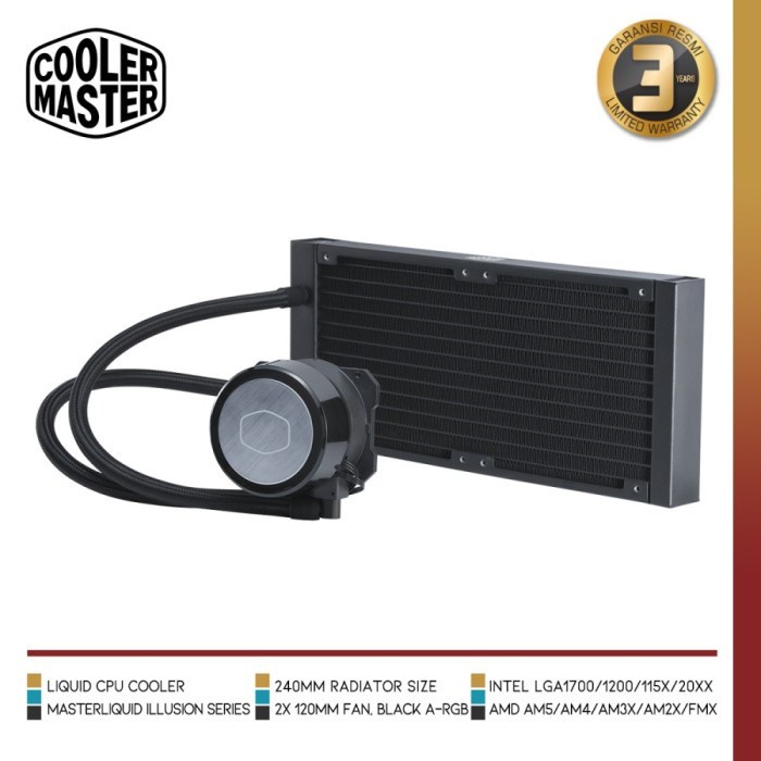 COOLER MASTER MASTERLIQUID ML240 ILLUSION