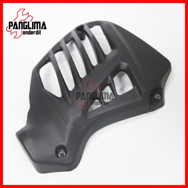 Cover Kipas Radiator NMAX 150 Lama 2015-2018 Penutup Tutup Tameng Pelindung Magnit Magnet Hitam Polos