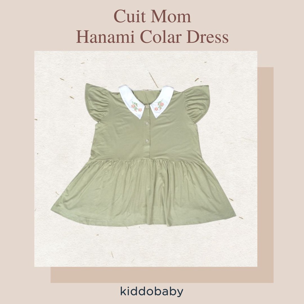 Cuit Mom Hanami Colar Dress | Dress Wanita