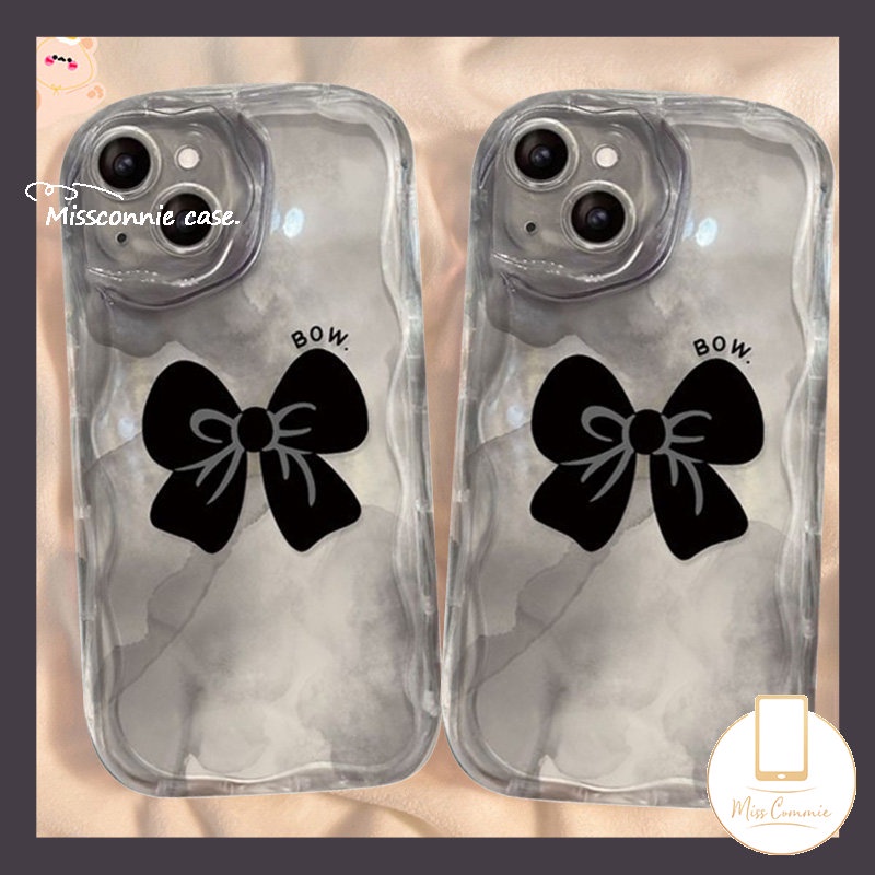 Casing Bracket Holder Ikatan Simpul Cream 3D Fantasy Untuk Redmi Note10 11 8 9 10s 11s 12 10 Pro Max Redmi 9A 10C A1 A2 9 9T 10 10A 9C NFC POCO M3 3D Penutup Tepi Bergelombang Lengkung