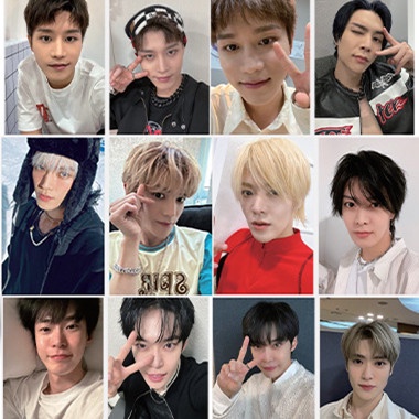 50pcs /box NCT 127 Photocards Album Kartu Laser Nct127 Kpop Postcards