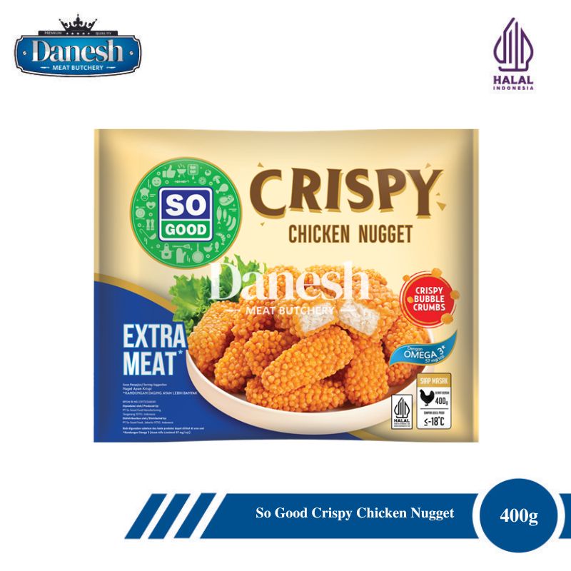 So Good Crispy Chicken Nugget Frozen Food Makanan Beku Halal