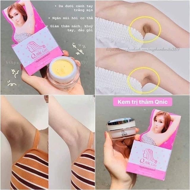 Qnic Care Whitening Underarm Cream