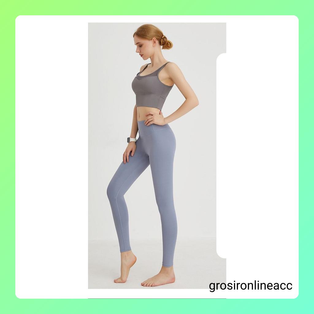 Celana Legging Panjang kurus membentuk yoga perut langsing WT01