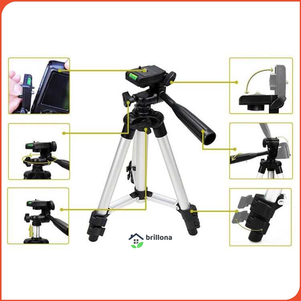 Rovtop Tripod Mini Profesional untuk Kamera Digital - KJ-001