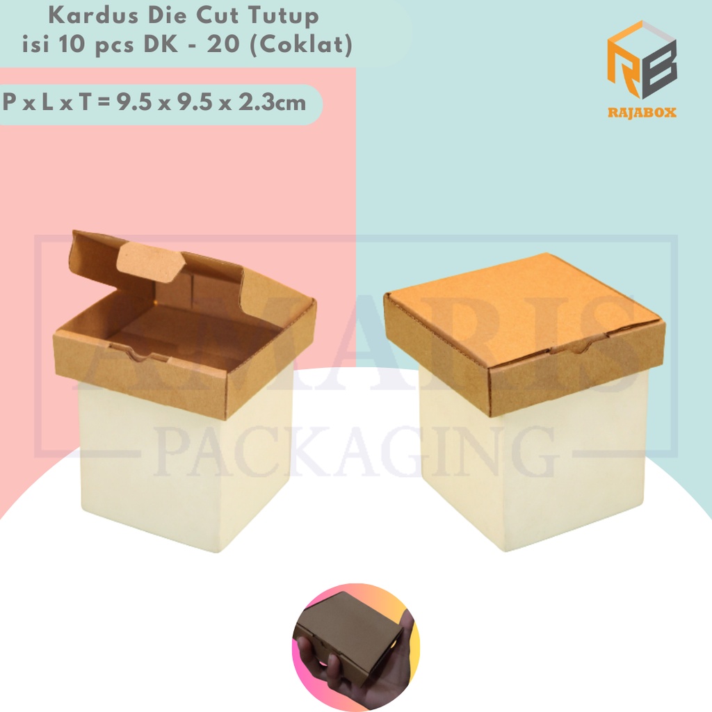 

Kardus Die Cut Kotak Kecil Untuk Accessories Isi 10 Pcs DK-20 Amaris Packaging