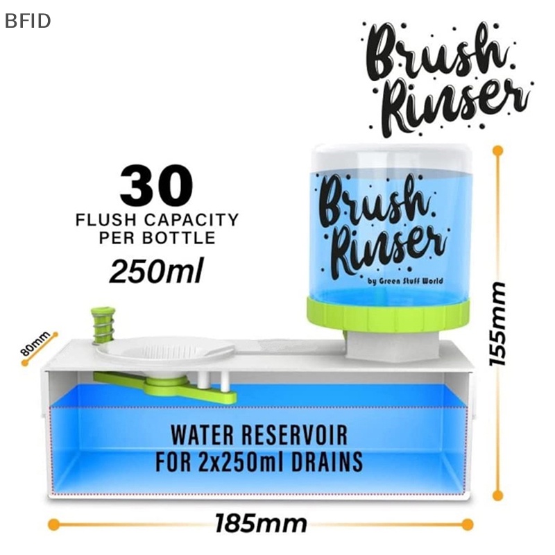 [BFID] Brush Rinser Paint Brush Cleaner Dengan Cup Bilas Kuas Cat Cleaner Scrubber [ID]