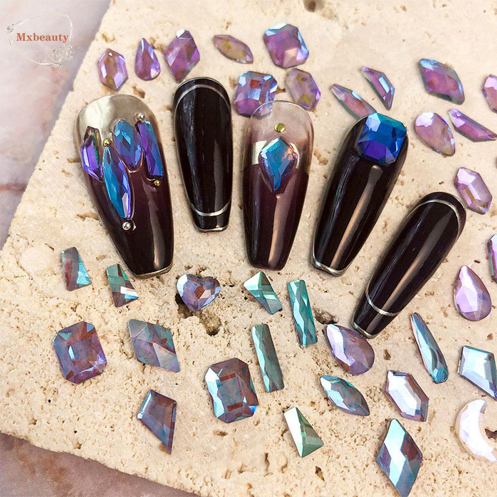 MXBEAUTY Toserba alfinails alfinrt alfinerasi 100pcs galihurple galihanicure maroccourora mustofahantom alfinlat galihhaped intipiamond