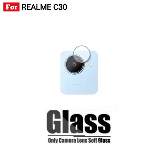 Tempered Glass Camera Realme C30/C30S/C33/C55/C1/C2/5/5i/5S/5 Pro/8 4G/8 Pro 4G/9i/10 4G Anti gores Kamera bening