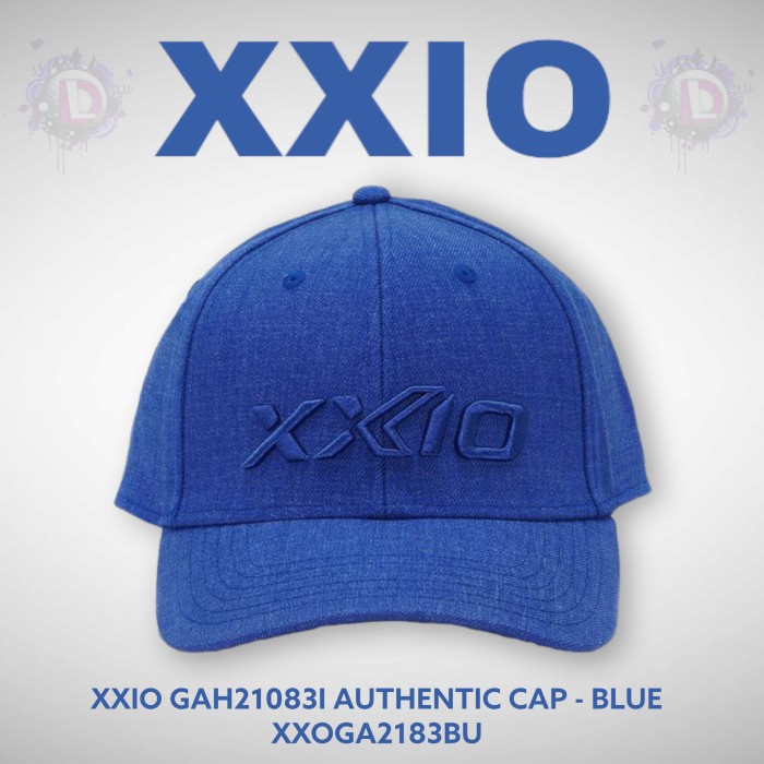 Golf Cap XXIO GAH21083I AUTHENTIC CAP - Blue-Grey-Black