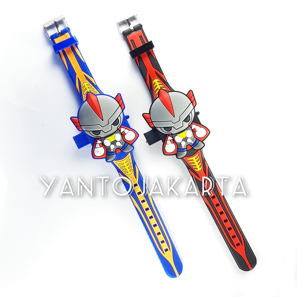 JAM TANGAN LED ANAK LAKI LAKI KARAKTER ULTRAMAN