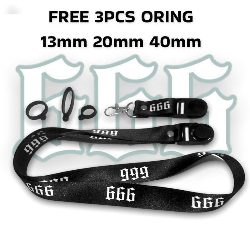 

666 LANYARD GANTUNGAN HANDPHONE FREE 3PCS ORING
