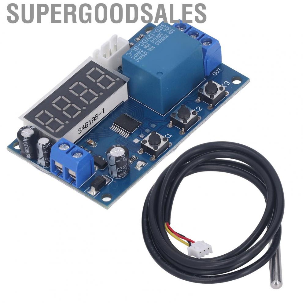 Supergoodsales Digital Temperature Control Board  Wide Voltage Operation PWM  Module 4 Wire Easy Installation for PC Alarm