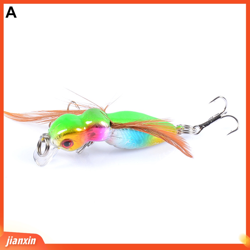 (In Stock) 4.5cm /3.4g ABS Umpan Keras Hiu Hidup Kait Anti Deformasi Ikan Kecil Umpan Perlengkapan Memancing