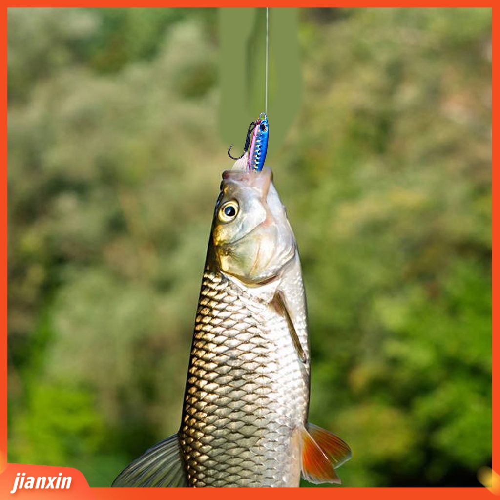 (In Stock) 16g Umpan Umpan Penampilan Realistis Simulasi 3D Fisheye Tajam Kait Warna Terang Mudah Menghilangkan Alat Pancing Perahu Memancing Jig Lure Untuk Outdoor