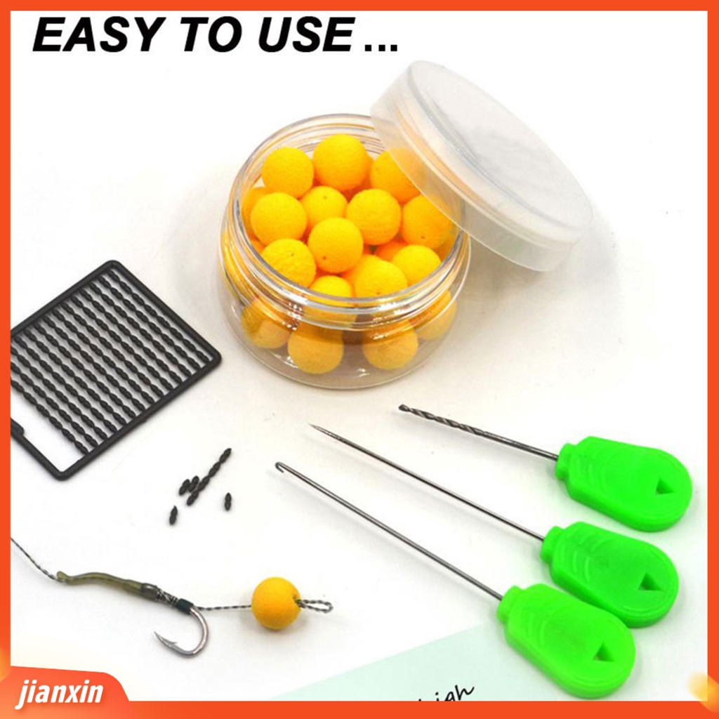 (In Stock) 1set Jarum Umpan Mini Anti Cacat Set ABS Pengerjaan Halus Baiting Needle Set Untuk Angling