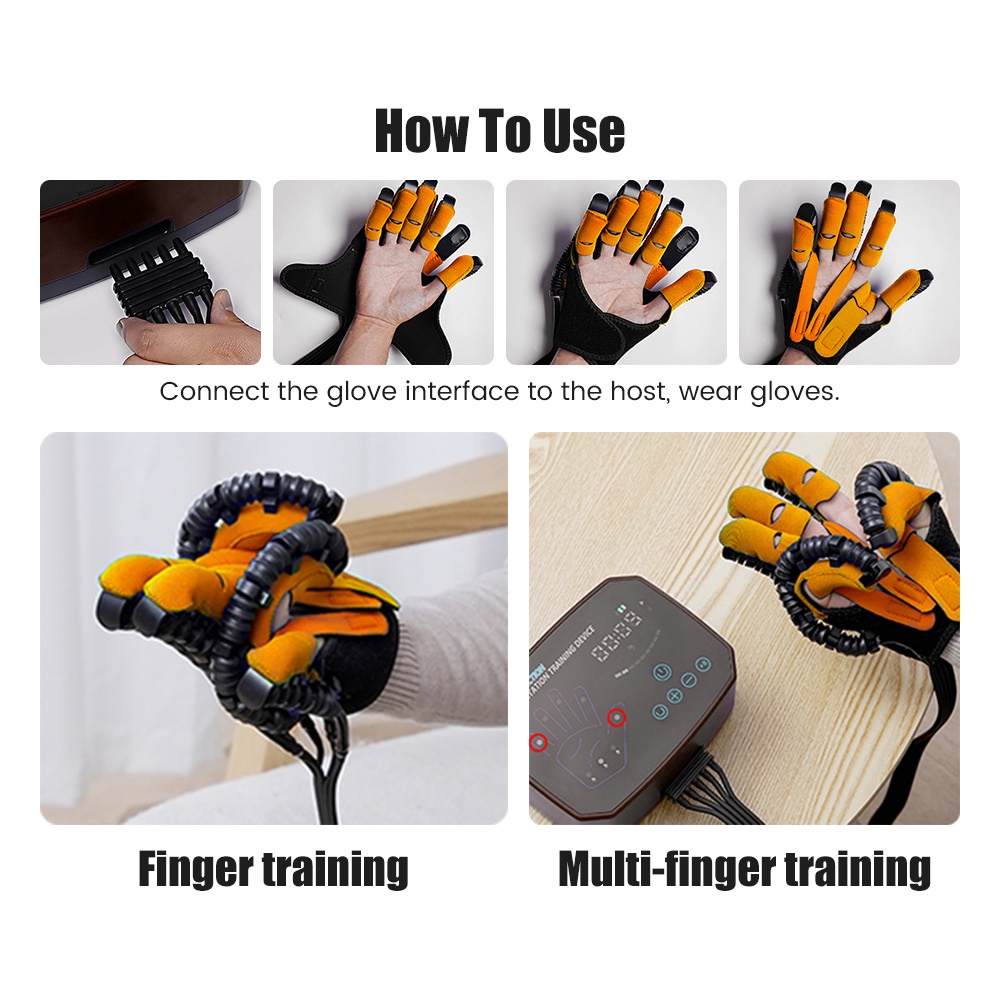 Rehabilitasi Sarung Tangan Robot Hand Device Finger Training Gloves Stroke Hemiplegia Fungsi Tangan Recovery