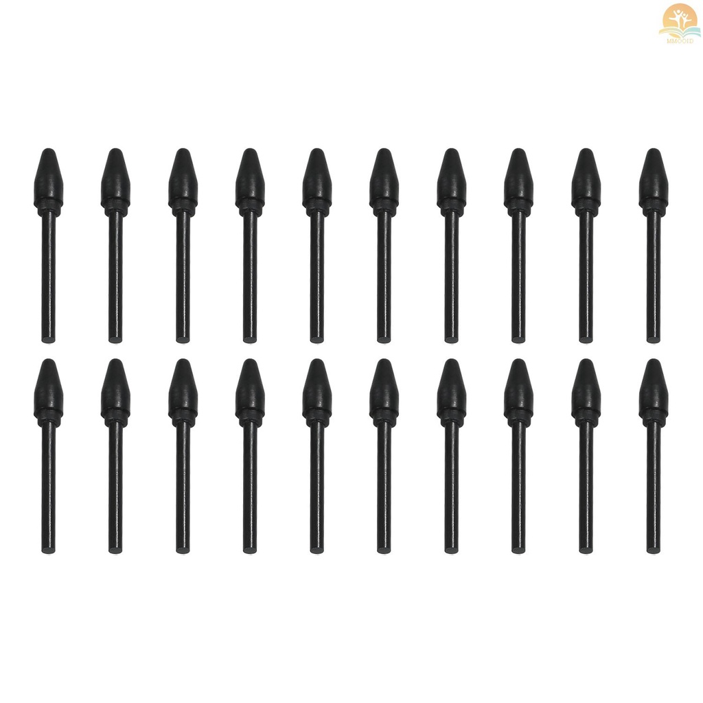 In Stock BOSTO 20pcs Replacement Nibs Pen Tips Compatible with All BOSTO Graphic Monitor Drawing  Battery Stylus Black