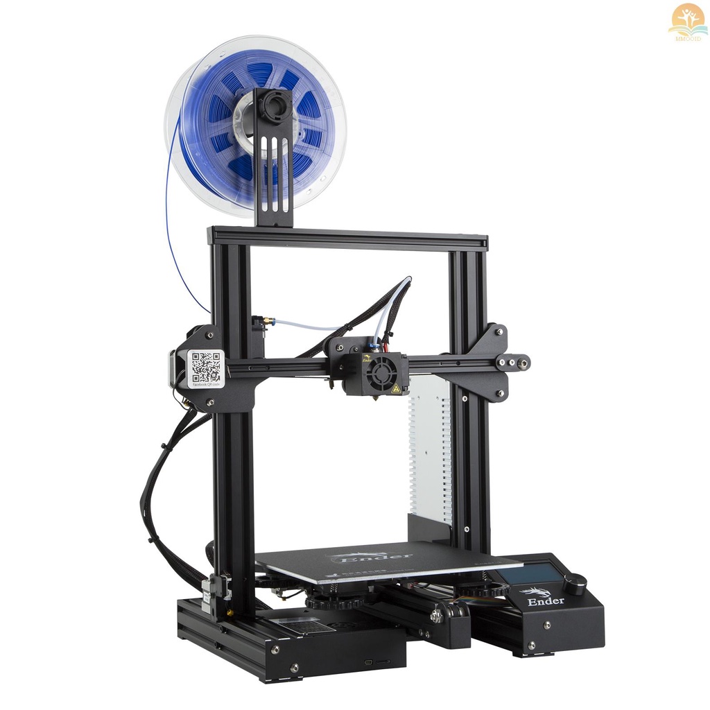 In Stock Creality 3D Ender-3 High-precision DIY 3D Printer Rakitan Sendiri220 * 220 * 250mm Ukuran Pencetakan Dengan Fungsi Pencetakan Resume