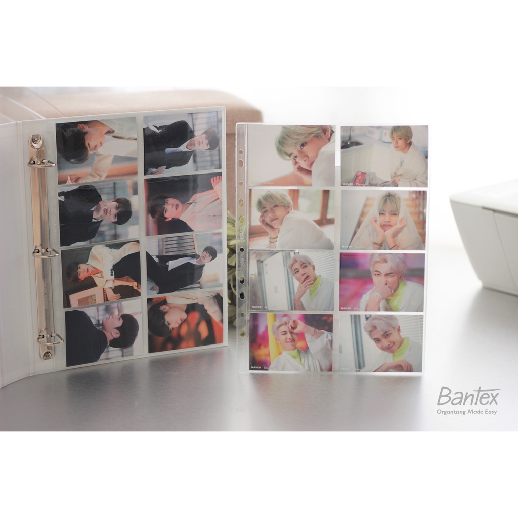 

[Artomas] Bantex Collector Sleeve A4 Photocard 8P Clear 2154 08