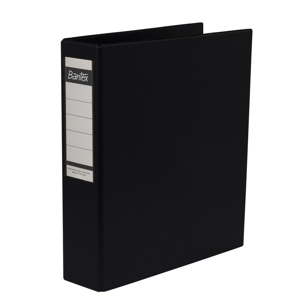 

[Artomas] Bantex Ring Binder 3 Ring 52mm A4 Black 8352 10