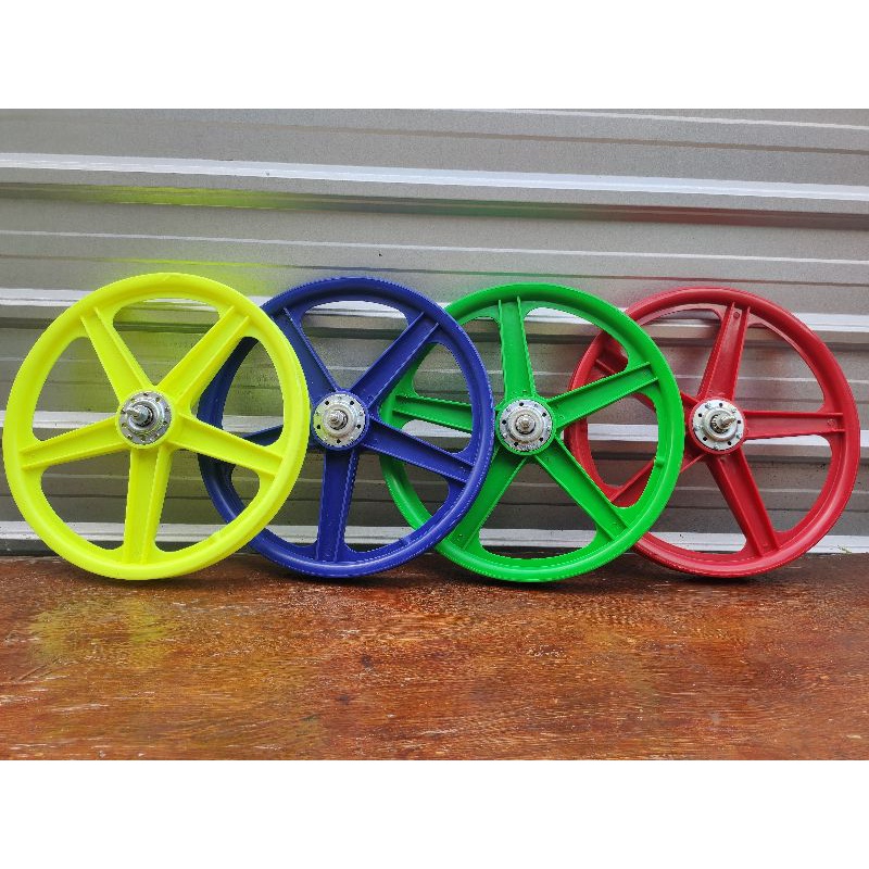 DR54ZA Velg/pelek/veleg sepeda racing ukuran 20(bmx,mini,lipat dll)bisa pasang diskbrake, plastik se