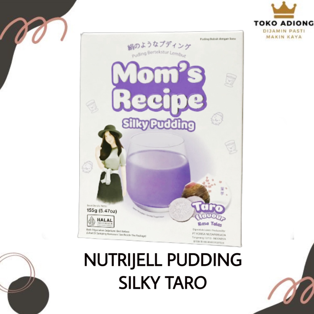 

Nutrijell Pudding Silky Taro - Silky Pudding Mom's Recipe - bubuk puding - jelly puding