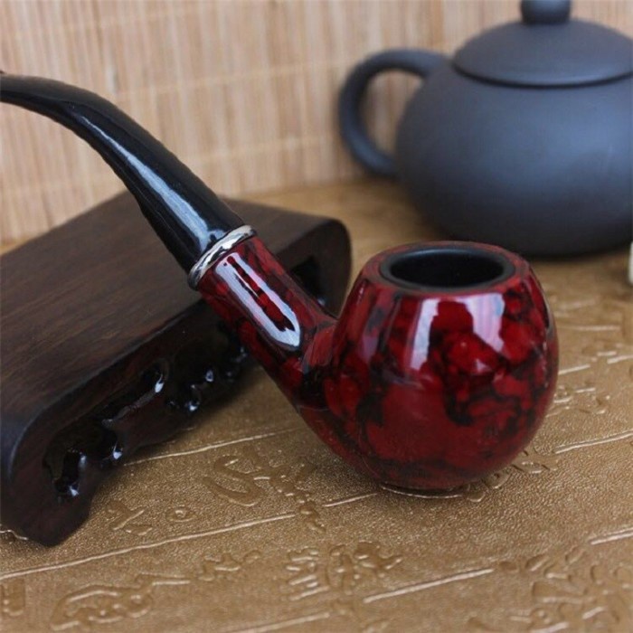 (Bayar Ditempat) Pipa Rokok Tembakau Chung Feng 3737 Import