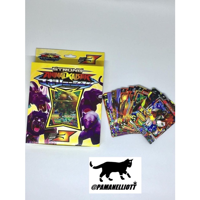 Kartu GREAT ANIMAL KAISER VER 4