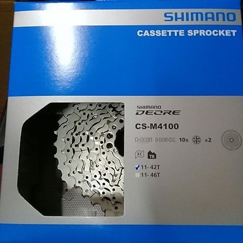 Sprocket Sproket M4100 11-42T Shimano Deore 10 Speed 11-42