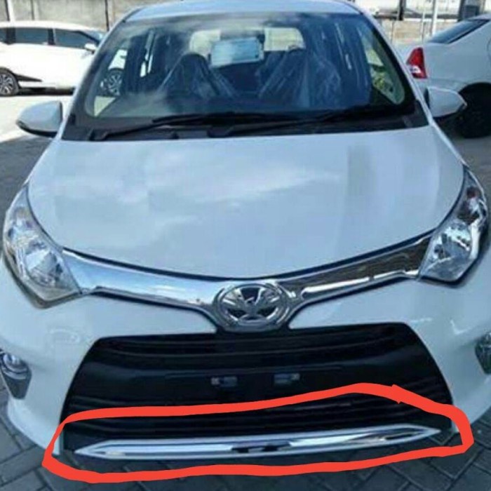 list chrome bumper calya ORIGINAL