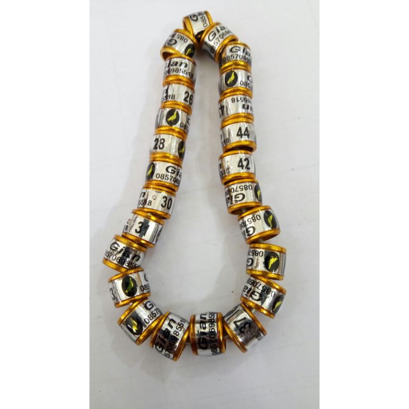 TERBARU RING MURAI RODA HOLOGRAM PER 25BIJI