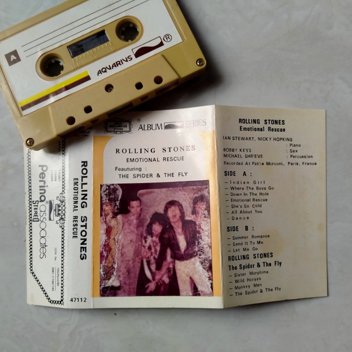 KASET ROLLING STONES EMOTIONAL RESCUE