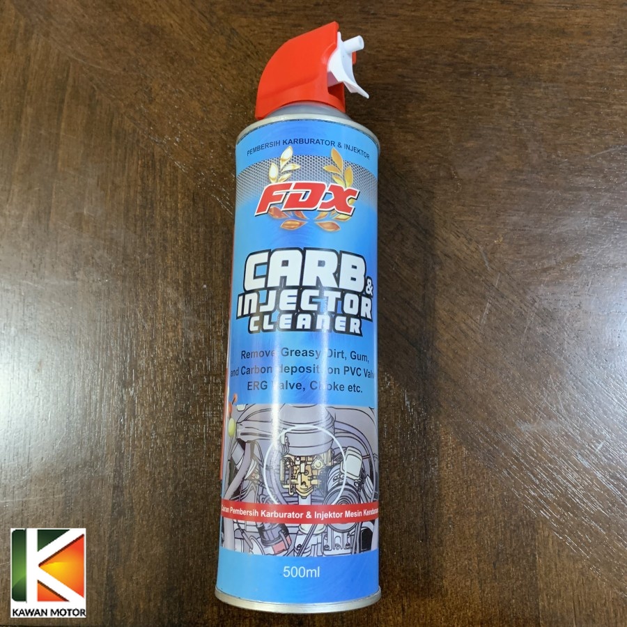 FDX CARBU CLEANER INJECTOR INJEKTOR KARBURATOR 500ML 500 ML KARBU CAIRAN PEMBERSIH INJEKTOR MESIN MO
