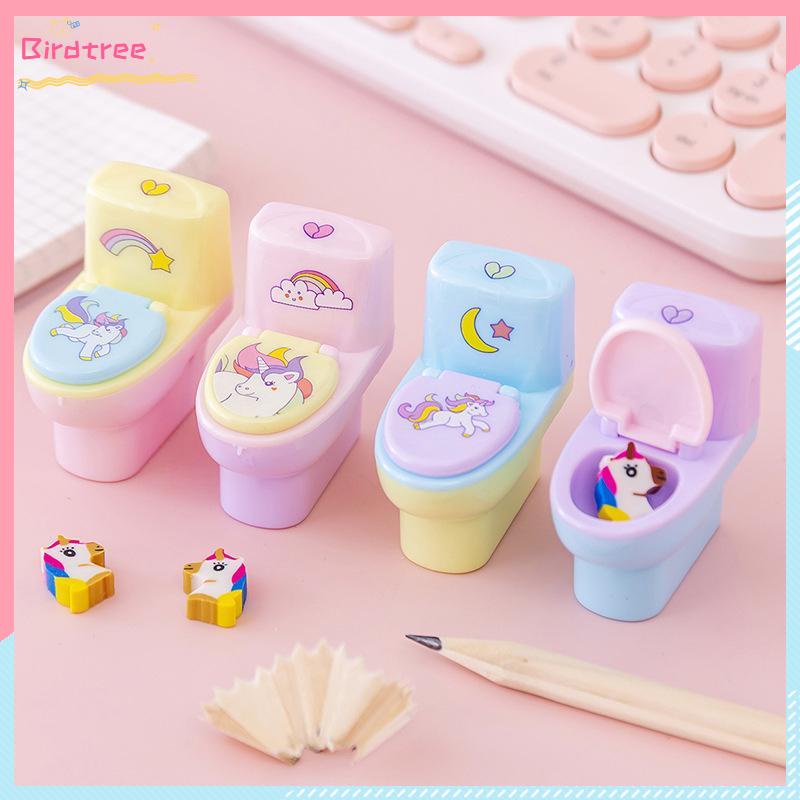 

[Ready❤️]Rautan Pensil Desain Toilet Kreatif Rautan Pensil Seri Hewan Kartu- BS