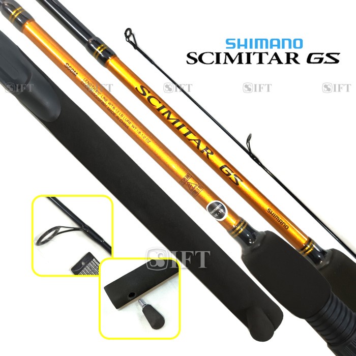 ORIGINAL - Joran SHIMANO SCIMITAR GS [2022] Kolam Galatama Harian Pelampung