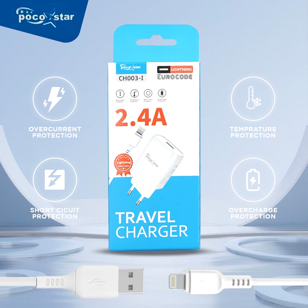 POCOSTAR Adaptor original charger oppo fast charging 15w ~18w berlaku untuk oppo samsung xiaomi Huaw