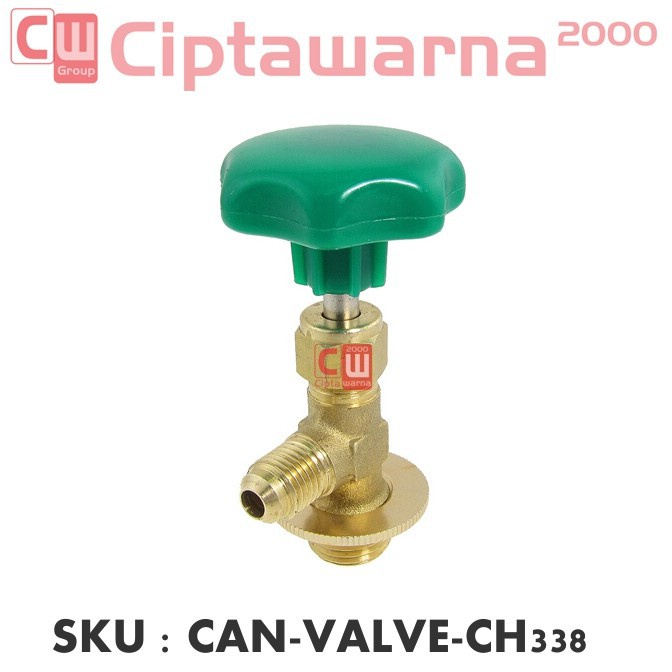 Can Tap Valve CH-338 Keran Tabung Kaleng Kecil Freon AC - Cw2