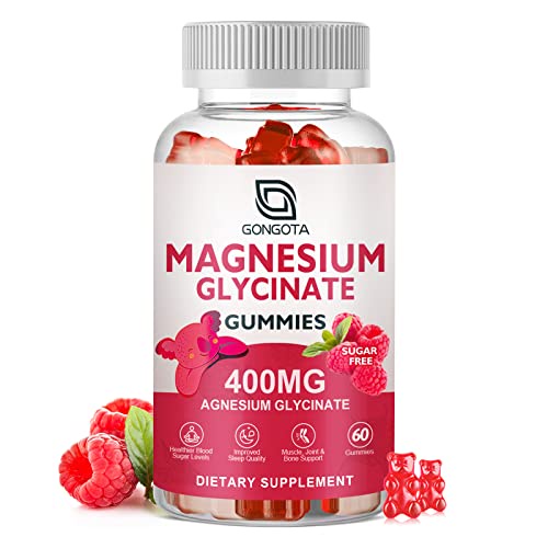 Magnesium Glycinate Gummies 400 mg with 100 mg Magnesium L-Threonate